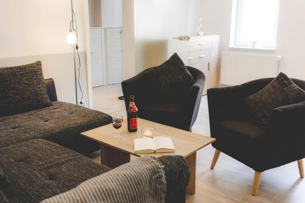 Ferienwohnung Harzer Zippel Mit Aussensauna Langelsheim Exterior foto
